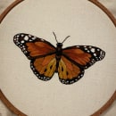 My project for course: Realistic Embroidery Techniques. Un projet de Illustration traditionnelle, Broderie, Illustration textile , et Design textile de Megan Bernstone - 17.04.2022