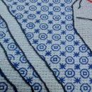 Mi Proyecto del curso: Introducción al bordado en blackwork. Un proyecto de Bordado, Ilustración textil y Diseño textil de Laura Rodríguez - 18.04.2022