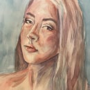 Mijn project van de cursus: Artistiek portretteren met aquarel. Un proyecto de Bellas Artes, Pintura, Pintura a la acuarela, Ilustración de retrato y Dibujo de Retrato de laura_doornink - 20.04.2022