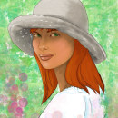 Mi Proyecto del curso: Retratos digitales: dibuja personajes femeninos con luz natural. Un proyecto de Diseño de personajes, Ilustración digital e Ilustración de retrato de Yolanda Villaverde - 21.04.2022