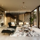 Living Room - Project for course: Photorealism for Interior Spaces with Lumion. Un projet de Architecture, Modélisation 3D, Architecture numérique, Conception 3D , et ArchVIZ de Angy Teddy - 15.04.2022