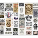 Hand Painted Labels . Graphic Design, T, pograph, Watercolor Painting, H, and Lettering project by Glenn Wolk - 04.27.2022