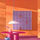 SUNSET ROOM. Digital Illustration, and 3D Modeling project by Anna Broeng - 11.02.2021