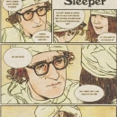 Sleeper (1973) by Woody Allen. Illustration, Art Direction, Fine Arts, Graphic Design, Comic, Film & Ink Illustration project by JUANJO NEZNA - 04.27.2022