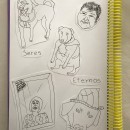 Mi Proyecto del curso: Seres eternos. Un proyecto de Bellas Artes, Creatividad, Dibujo a lápiz, Dibujo y Sketchbook de Daniela Martínez - 03.05.2022