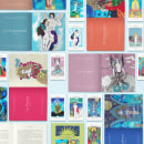 Tarot. diseño de libro y cartas. Design, Direção de arte, Br, ing e Identidade, e Design editorial projeto de Mir Oliveros - 29.11.2021