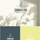 Dandelion - diseño de logo. Br, ing, Identit, and Logo Design project by Alena - 05.10.2022