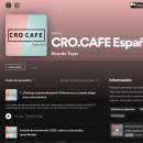 CRO Cafe. Podcast sobre conversión y disciplinas digitales. Projekt z dziedziny  Reklama, UX / UI, Marketing c i frow użytkownika Ricardo Tayar López - 02.01.2021