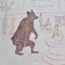Ein Bär in Persien Ein Projekt aus dem Bereich Traditionelle Illustration und Bildende Künste von Gudrun Haas - 13.05.2022