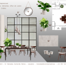 Diseño interiorismo para office de una cocina. Un proyecto de 3D, Arquitectura interior y Diseño de interiores de M. Mercedes Aramendia Ramos - 14.05.2022