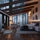 MISTY PINES ROOM. Design de interiores projeto de Ester Campos - 15.05.2022