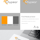 Chypear - logotipo. Een project van  Br, ing en identiteit y Logo-ontwerp van María del Mar Llorente Molina - 23.05.2022
