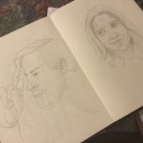 Mi proyecto del curso: Sketchbook de retrato: explora el rostro humano. Sketching, Drawing, Portrait Drawing, Artistic Drawing, and Sketchbook project by Jhon Giraldo - 05.20.2022