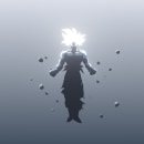 Animación de Goku en After Effects. Motion Graphics, e Animação projeto de Juan Manuel - 04.05.2022