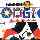 Google Doodle to celebrate Ukrainian Embroidery Shirt Day. Illustration project by Tania Yakunova - 05.30.2022