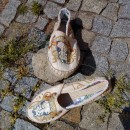 My project for course: Design and Make Espadrille Sandals. Design de acessórios, Artesanato, Moda, Design de calçados, e Tecido projeto de Anna Koczela - 02.06.2022