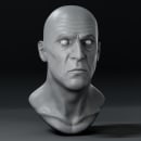 Mi proyecto del curso: Retrato 3D realista con ZBrush y KeyShot. 3D, Modelagem 3D, e Design de personagens 3D projeto de Efraín Cardona - 01.06.2022