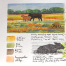 My project for course: Watercolor Travel Journal. Ilustração tradicional, Pintura em aquarela, Ilustração arquitetônica, e Sketchbook projeto de Sharon Guy - 02.06.2022