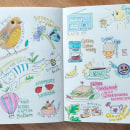My project for course: Illustrated Life Journal: A Daily Mindful Practice. Un progetto di Belle arti, Bozzetti, Creatività, Disegno e Sketchbook di Dalia Ramirez - 11.06.2022