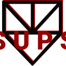 Logo SuperHero APP "Sups". Un proyecto de Diseño, Br, ing e Identidad, Diseño gráfico y Diseño de logotipos de Diletta Sanna - 13.06.2022
