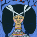 Tribe collection. Traditional illustration, and Children's Illustration project by Mar Torrano Matalí - 06.14.2022