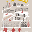 Christmas cover magazine. Un proyecto de Diseño, Ilustración tradicional, Publicidad, Ilustración digital y Estampación de Mar Torrano Matalí - 14.06.2022