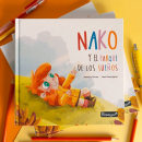 Cuento infantil ilustrado  Nako y el parque de los sueños. Ilustração tradicional, e Design de personagens projeto de Jessica Sanmiguel - 04.05.2021