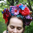 My project for course: Floral Headpiece: Using Flowers to Create Accessories. Accessor, Design, Fashion Design, DIY, Floral, Plant Design, Lifest, and le project by Sovailescu Alexandra - 06.20.2022