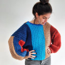 Mi proyecto del curso: Crochet: crea prendas con una sola aguja. Fashion, Fashion Design, Fiber Arts, DIY, Crochet, and Textile Design project by Gabiru Biru - 06.21.2022