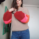 Mi proyecto del curso: Crochet: crea prendas con una sola aguja. Moda, Design de moda, Tecido, DIY, Crochê, e Design têxtil projeto de Alejandra Vallejos Navarro - 27.06.2022