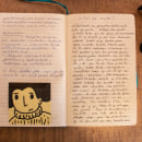 Algunas imágenes de mi cuaderno practicando escritura. Un proyecto de Escritura, Creatividad, Stor, telling, Narrativa y Escritura creativa de Inés De Hueso - 28.06.2022