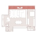 Photoshop Apartamento Modelo . Design de interiores projeto de Rose Moreira Ivanov - 01.07.2022