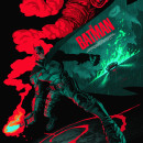 THE BATMAN | Licensed Poster. Projekt z dziedziny Trad, c, jna ilustracja, R, sunek c i frow użytkownika Ryan Smallman - 04.07.2022