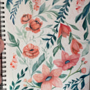 My project for course: Artistic Floral Watercolor: Connect with Nature. Un projet de Illustration traditionnelle, Peinture, Aquarelle et Illustration botanique de Jenn Lundy - 02.07.2022
