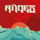 (arte) Arte para banda de Rock Andes. Een project van  Ontwerp, Traditionele illustratie,  Muziek y  Art direction van José Zappata - 08.07.2022