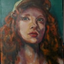 Mi proyecto del curso: Retratos contemporáneos al óleo. Un proyecto de Ilustración, Bellas Artes, Pintura, Ilustración de retrato y Pintura al óleo de Ana Meza - 12.07.2022