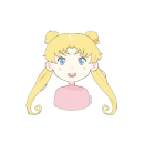 Chibi Sailor Moon . Un proyecto de Ilustración tradicional de Andrea - 13.07.2022