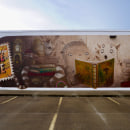 Commissioned mural for Prairie Grove Public Library, Arkansas, USA. Ein Projekt aus dem Bereich Malerei von Lucas Aoki - 15.07.2022