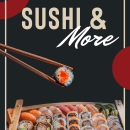 Nueva identidad para restaurante de sushi. Design, Traditional illustration, and Advertising project by fran morales gil - 07.16.2022