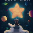 Portada del cuento "fuera de orbita" (Proyecto escolar). Un proyecto de Ilustración digital de Keren López García - 08.11.2021