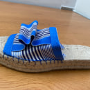 Mi proyecto del curso: Diseño y confección de alpargatas. Un proyecto de Diseño de complementos, Artesanía, Moda, Diseño de calzado y Tejido de mc.bowersmartinez - 17.07.2022