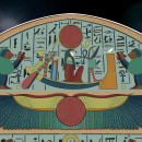 Project "Tombwall" : Inspired by Ancient Egyptian Culture. Un projet de Design , Illustration traditionnelle, Création de motifs, Estampe , et Peinture numérique de Bishoy George - 01.05.2022