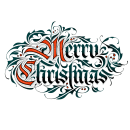 Merry Christmas. Lettering, Digital Lettering, H, and Lettering project by Dan Forster - 07.21.2022