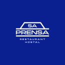 Sa Prensa Restaurant Hostal. Ilustração tradicional, Br e ing e Identidade projeto de Jessica Calzada - 23.07.2022