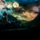 Night Castle. Un progetto di Fotografia, Fotomontaggio e Matte painting di Mateus Bollini - 19.11.2021