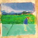 Mi proyecto del curso: Niño jugando al golf . Un proyecto de Bellas Artes, Pintura y Pintura al óleo de ivonneinbox - 14.07.2022