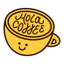 Hola Coffee & Spinoff. Un projet de Conseil créatif de Spinoff - 01.07.2022