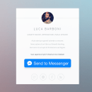 Chatbot "LucaBot". Un proyecto de Marketing, Marketing Digital, Marketing de contenidos, Growth Marketing, Desarrollo No-Code							 y Desarrollo de producto digital de Luca Barboni - 01.08.2022