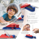 GÖZ - Dispositivo para accidentes oftalmológicos pediátricos. Design, Design de produtos, Modelagem 3D, e Desenvolvimento de produto digital projeto de Iaru Rubotti - 11.07.2022