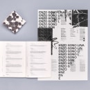 Enzo sono Lina. Un proyecto de Diseño editorial, Diseño gráfico, Tipografía y Estampación de Atto - 03.08.2022